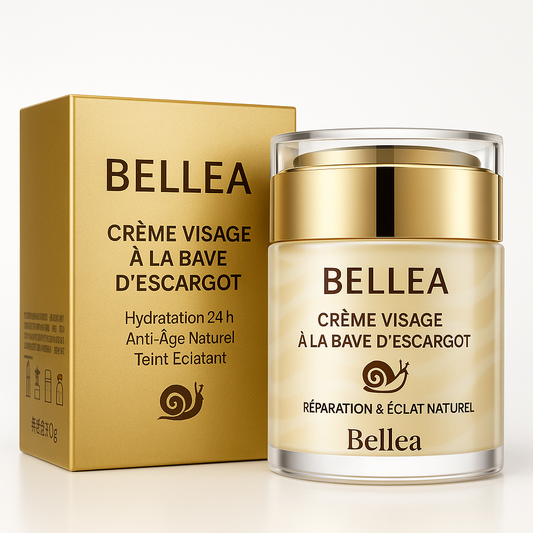 Bellea Crème Visage à la Bave d’Escargot – Anti-Âge & Hydratation