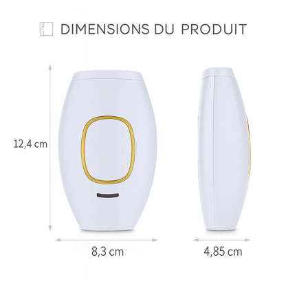 Épilateur IPL à Lumière Pulsée – Appareil d’Épilation Laser Maison | Élimination Durable des Poils Corps & Visage