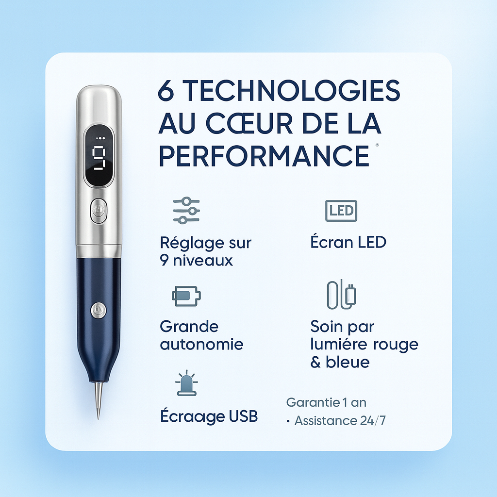 Plasma Pen Fibroblast – Stylo Plasma Anti-Âge & Épiderme Lifting Visage Maison